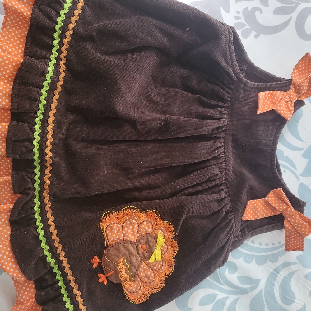 Corduroy turkey dress